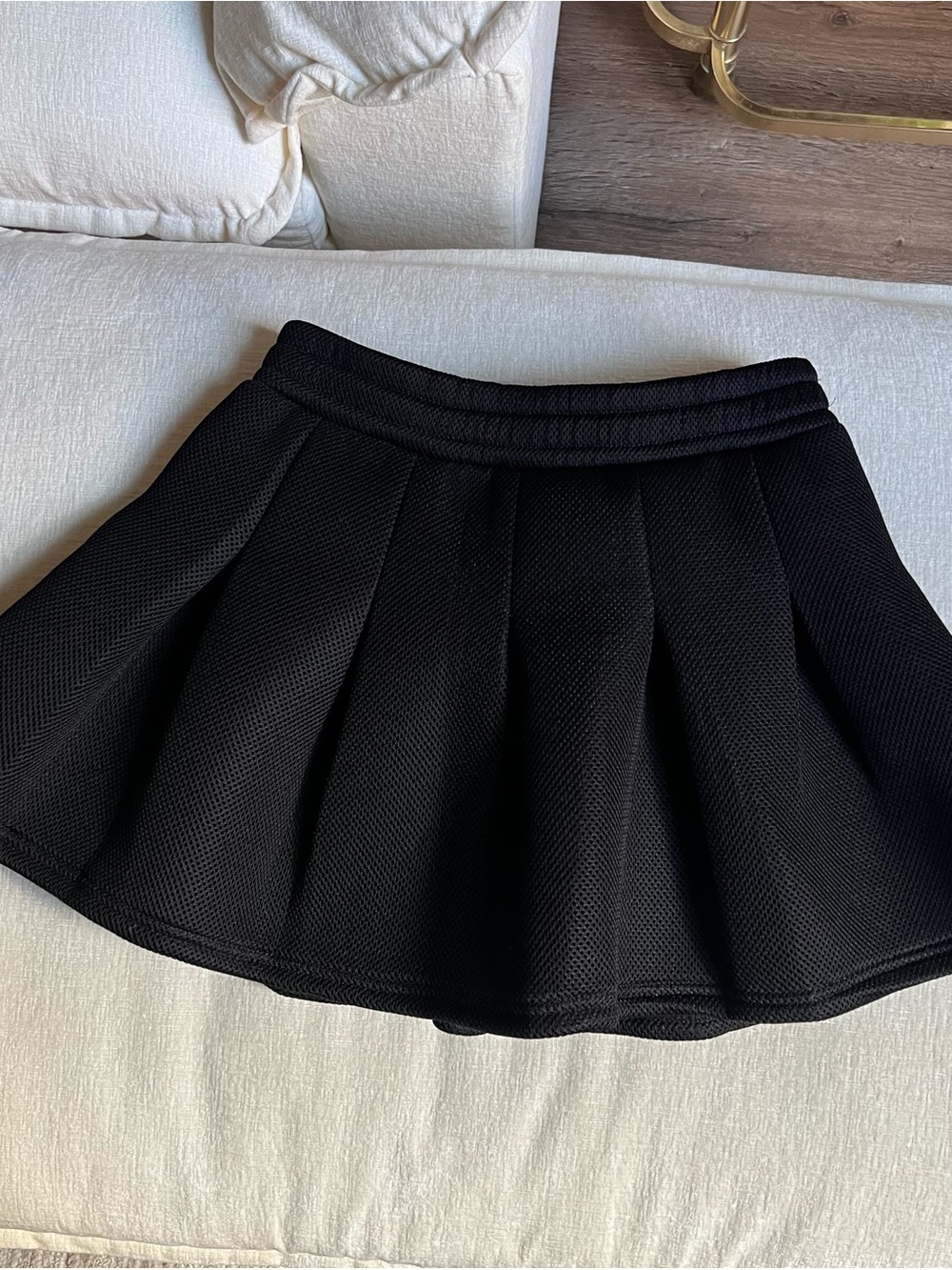 Vintage Rocawear Black Mesh Circle Skirt